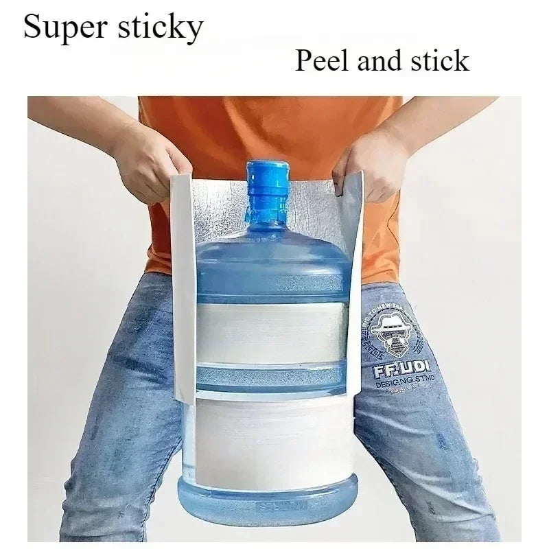 PVC Marble Wall Sticker Self Adhesive Tile Bathroom Kitchen Decor