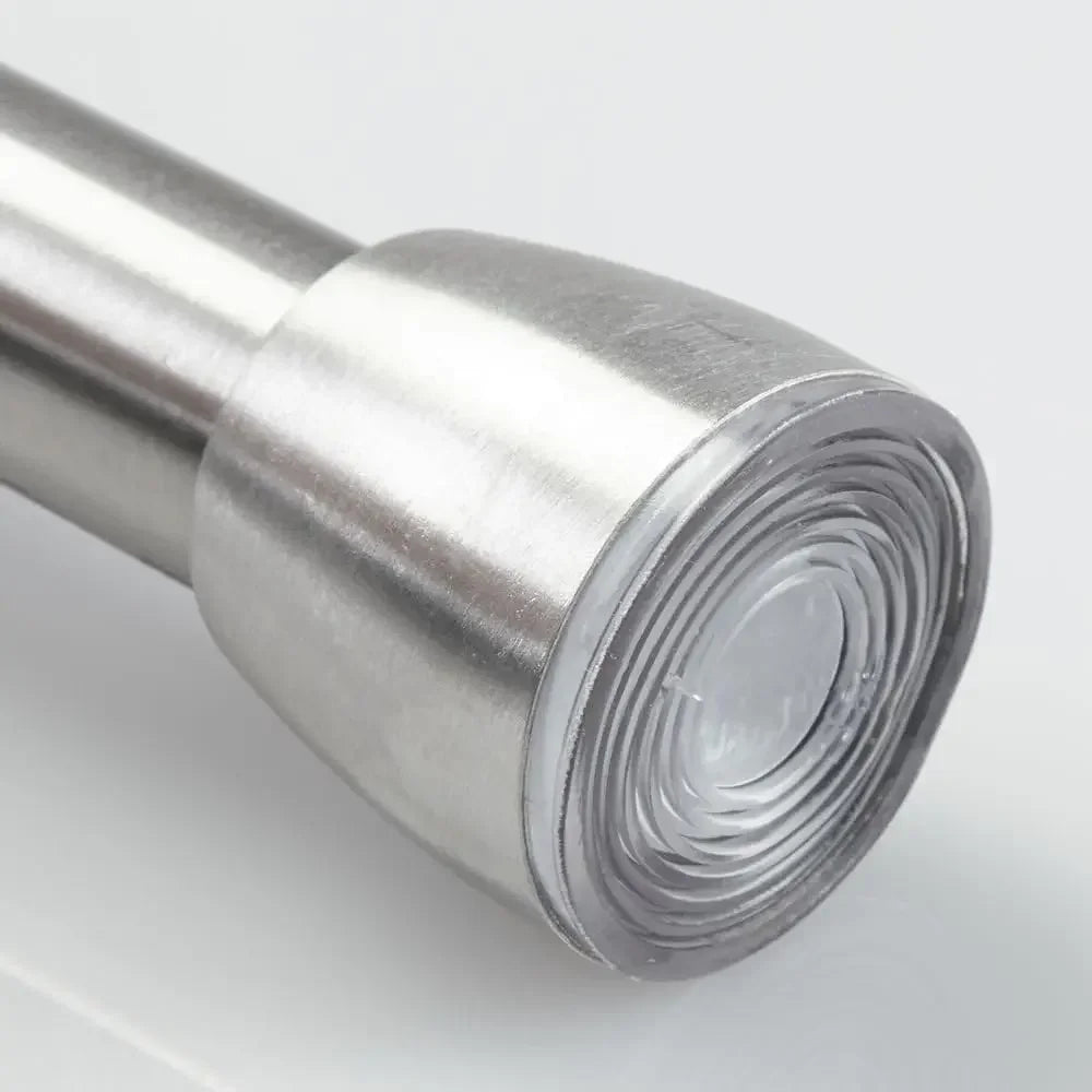 XMSJ Constant Shower Curtain Rod Brushed Stainless Steel
