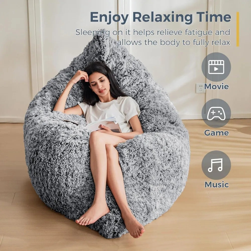 For The Number Giant 3 In 1 Bean Bag Chair