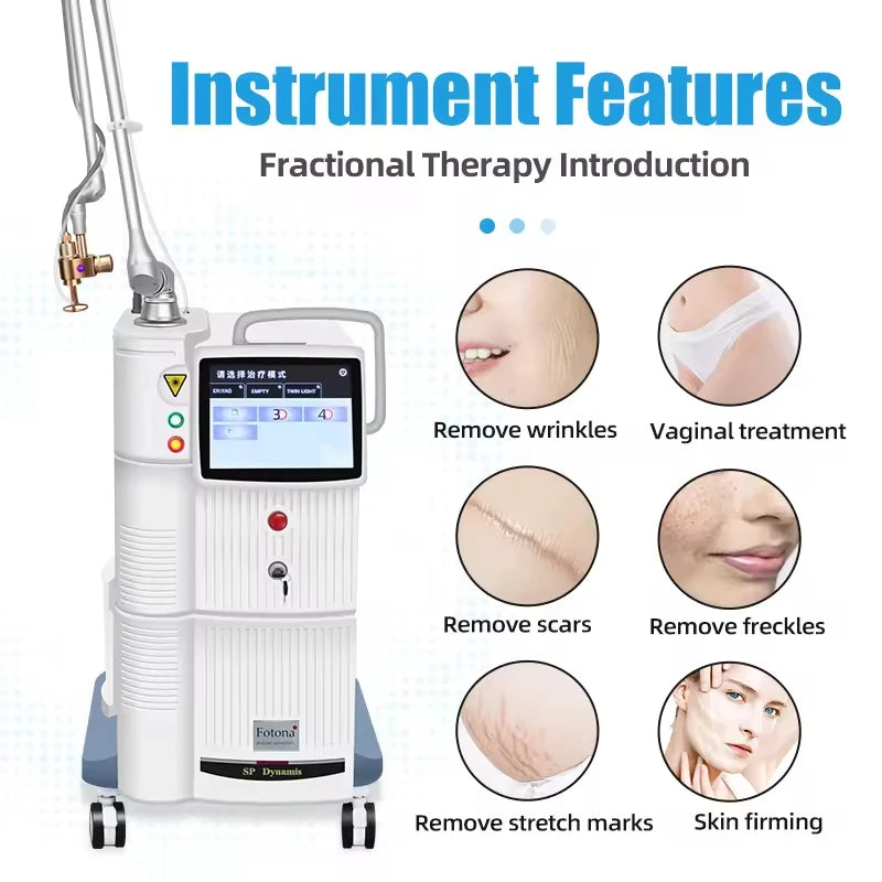 Emttneo CO2 Fractional Skin Treatment Machine For Acne Scars