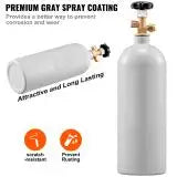 SucceBuy CO2 Tank Aluminum Cylinder with CGA320 Valve