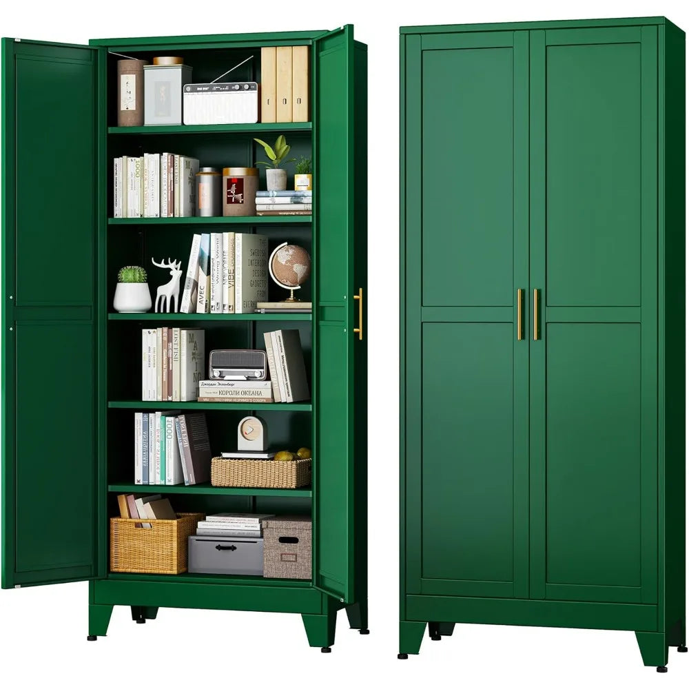 YQXH Metal Storage Cabinet For Home Office And Kitchen