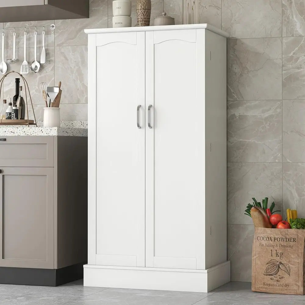 RBX Pantry Cabinet With Doors And Adjustable Shelves