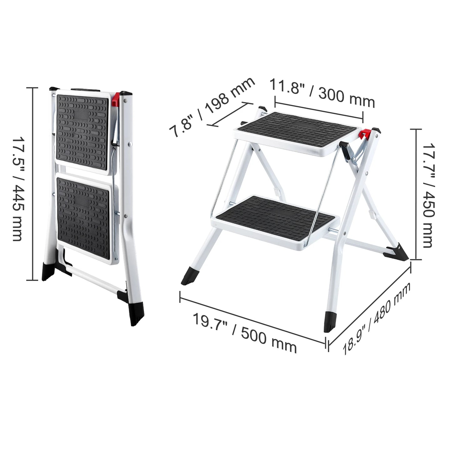 Big Boss Step Stool Adjustable Non Slip 330 Lb Capacity
