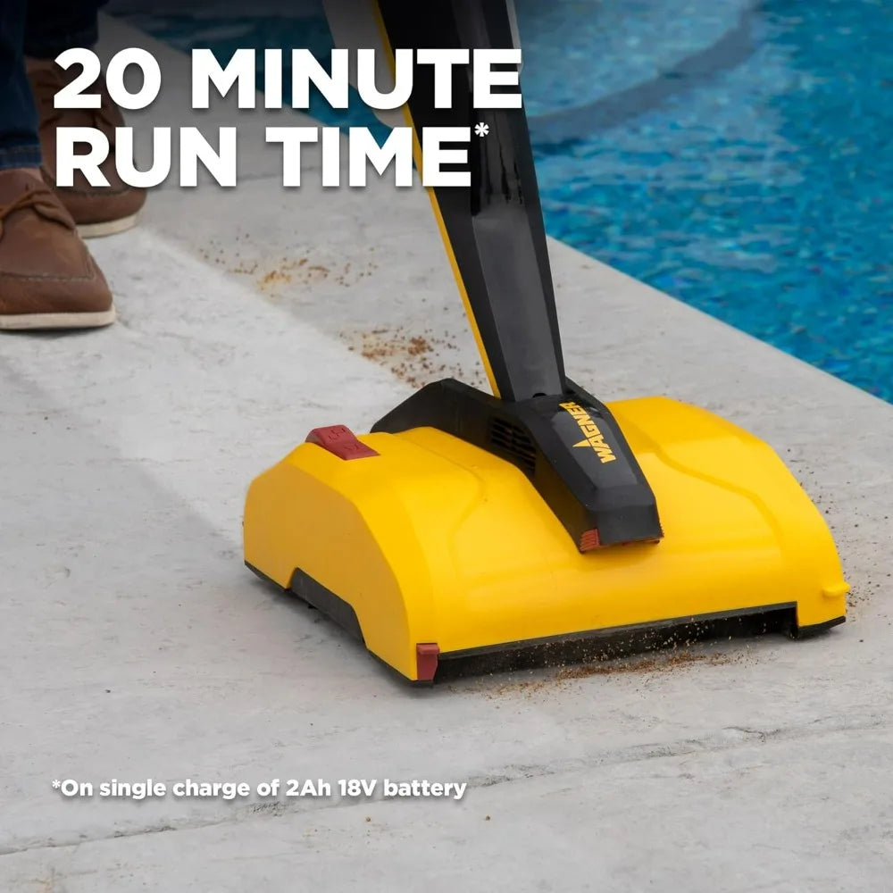 XMSJ 18V Cordless Levaro Powerbrush Outdoor Patio Cleaner