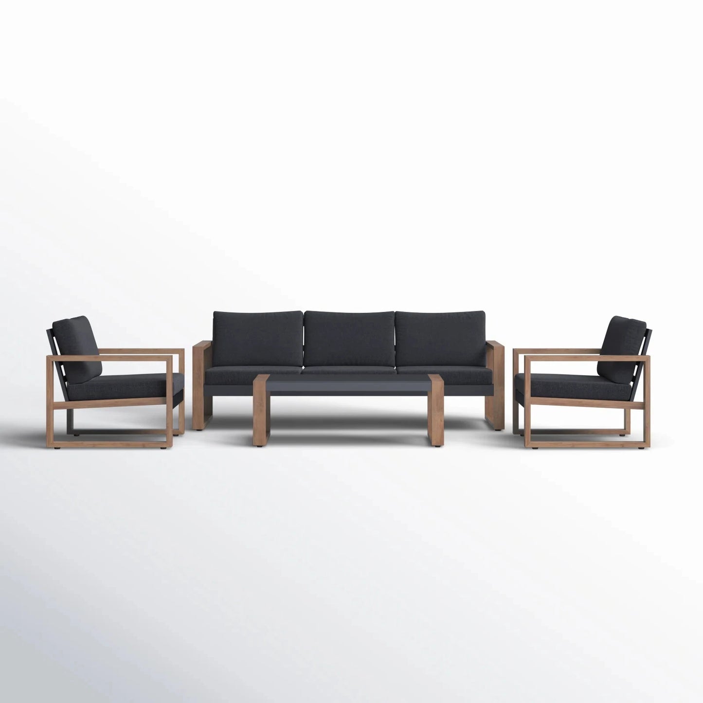 Grand Patio Outdoor Modern Aluminum Furniture Set For Garden