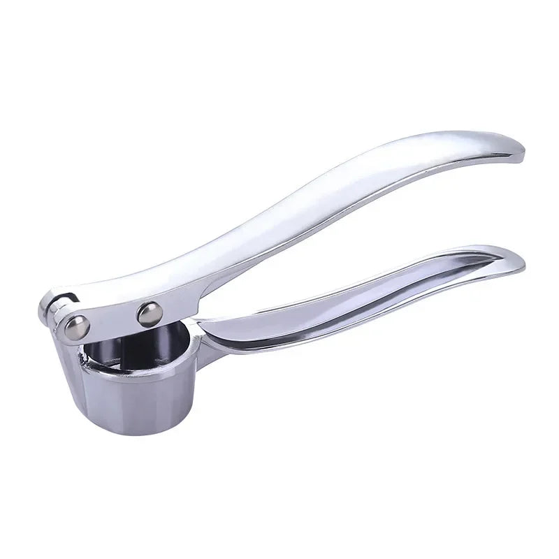 Stainless Steel Garlic Press Smasher Mincer Manual Crusher Kitchen Tool