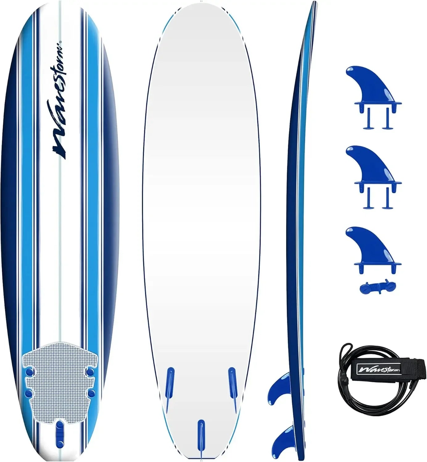 Hign Concerned Soft Top Foam Surfboard Complete Set