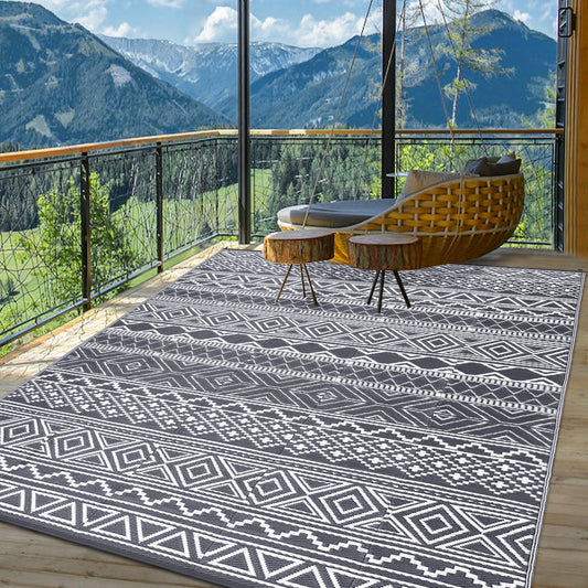 StudysetHign-concerned Outdoor Reversible Waterproof Rug