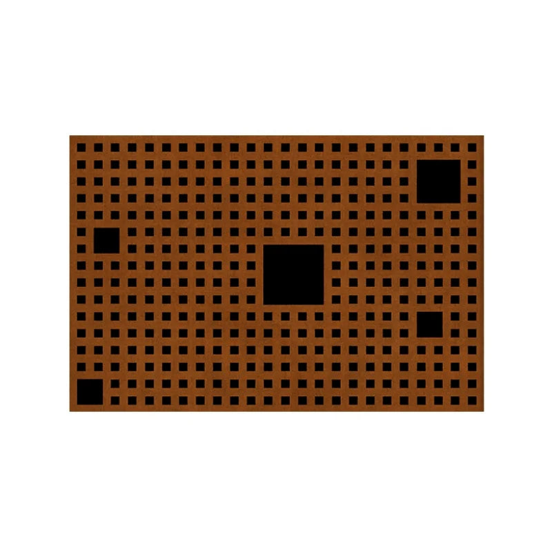 Modern Simple Carpets for Living Room Fluffy Soft  Bedroom Decor Plaid Carpet American Retro Lounge Rug Thickened Washable Mat