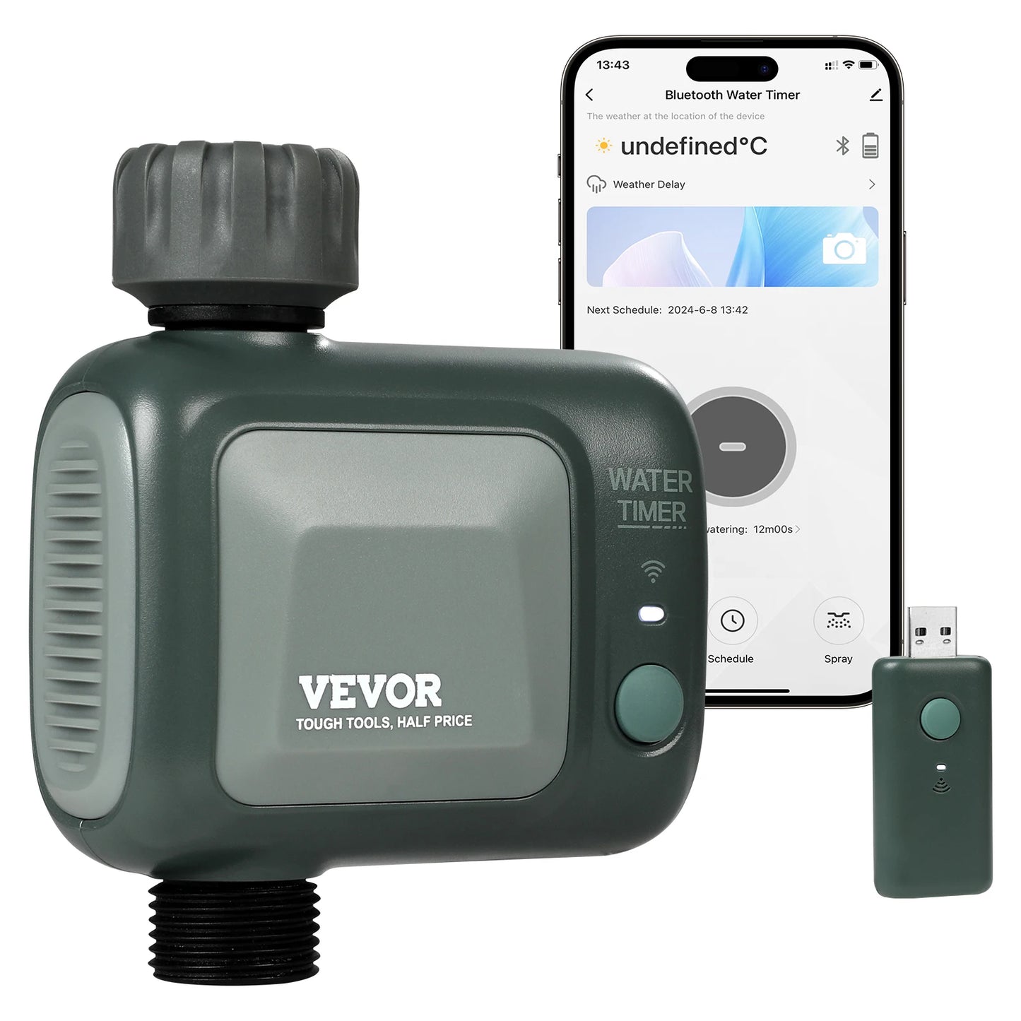 WiFi Sprinkler Timer For Hose Faucet With App Control