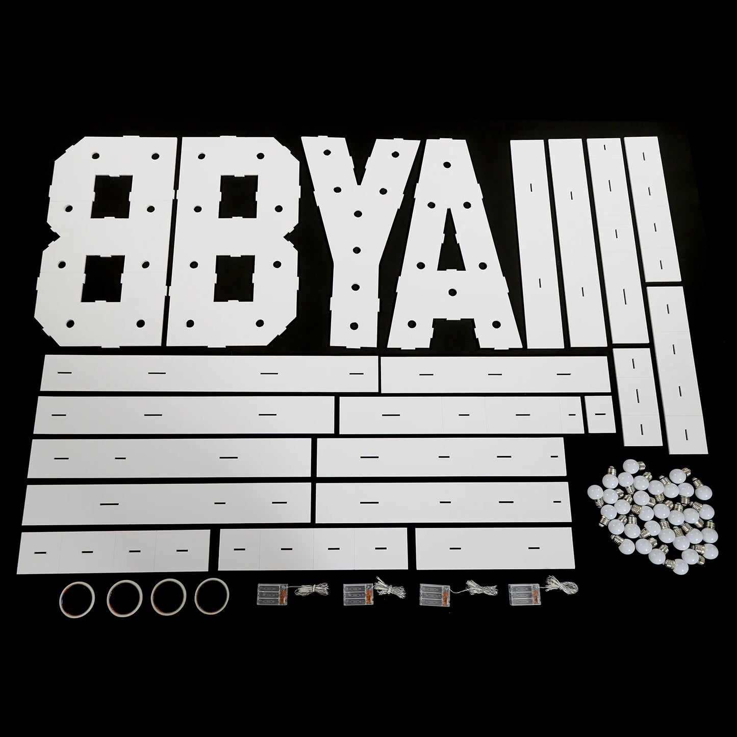 Hign-concerned Light Up Letters Led Lights For Parties