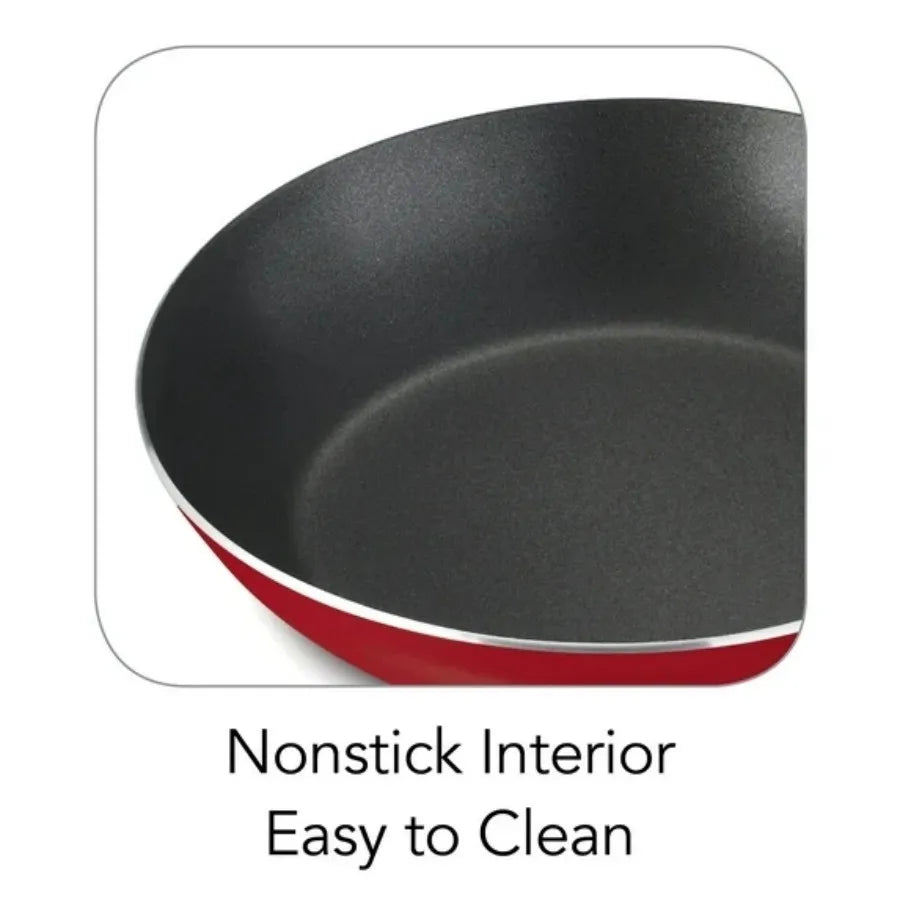 Nonstick Cookware Set With Pots And Pans For Everyday Cooking