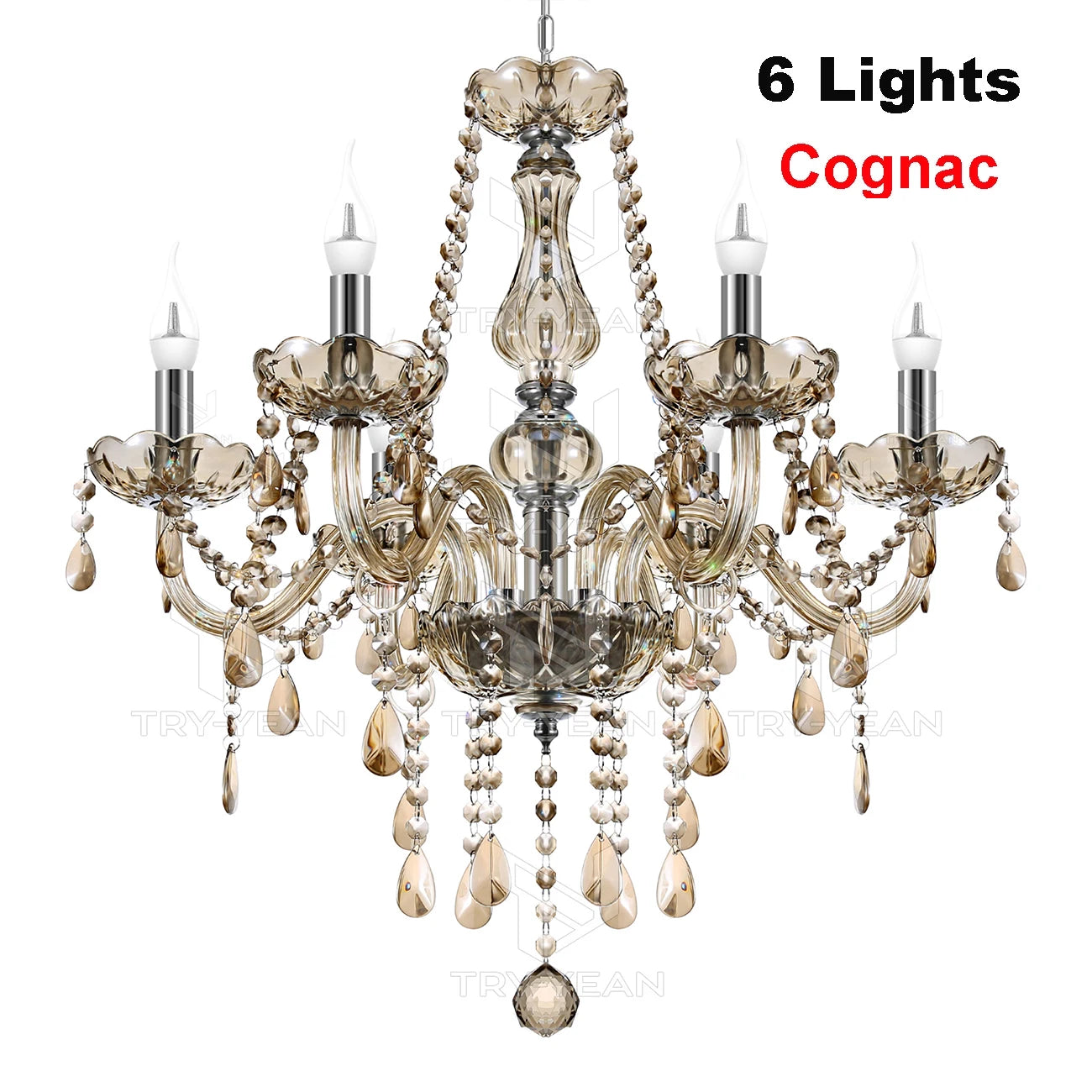 Ridgeyard K9 Crystal Chandelier Four To Eighteen Arms