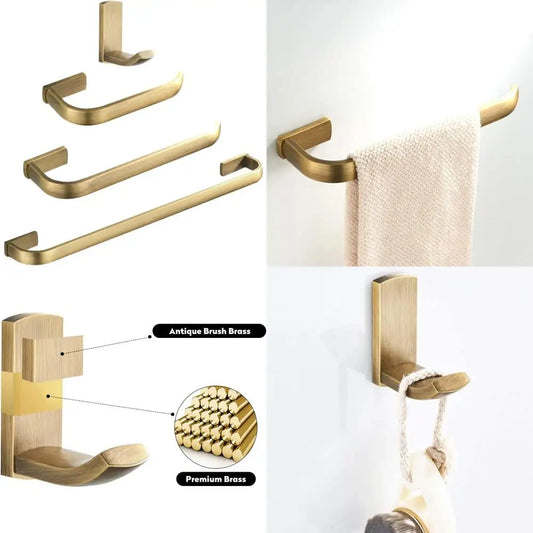RBXC Antique Style Brass Bathroom Accessories Set Series