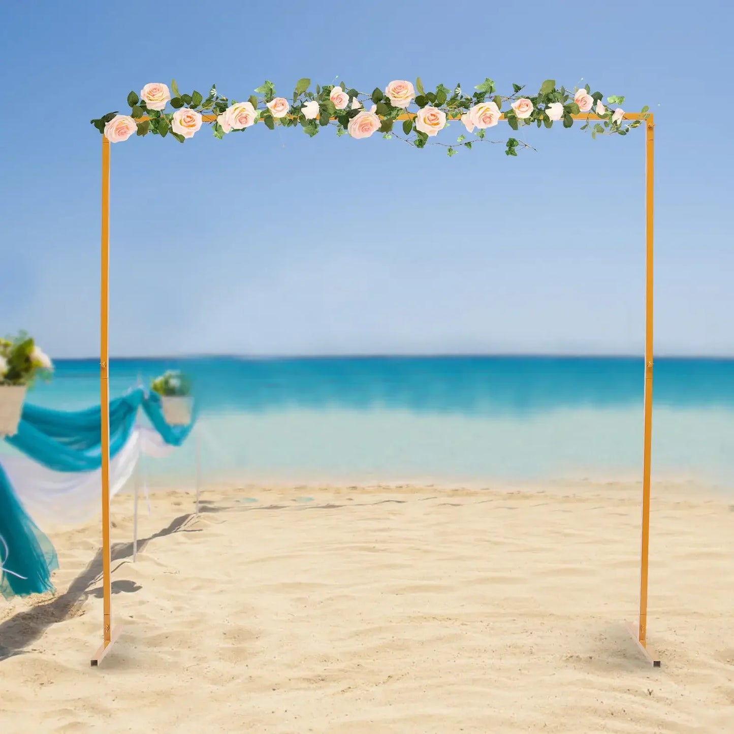 NONECN Iron Wedding Arch Frame For Garden And Party Decor
