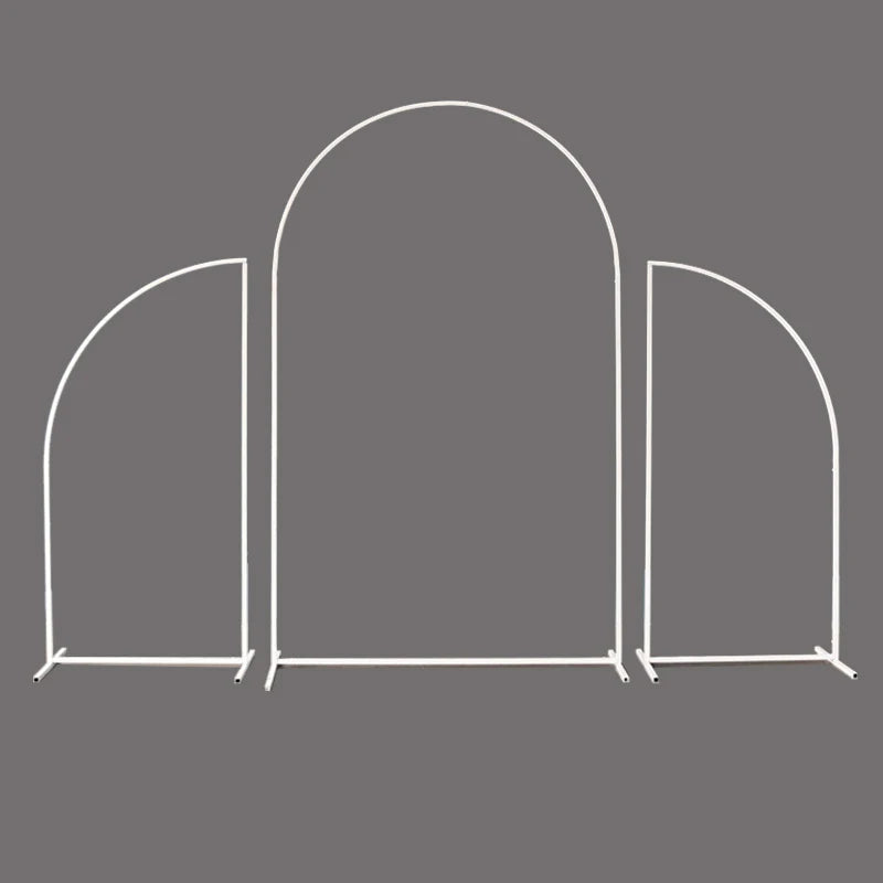 ChangYiMei Metal Wedding Garden Arch Backdrop Stand Balloon Arch