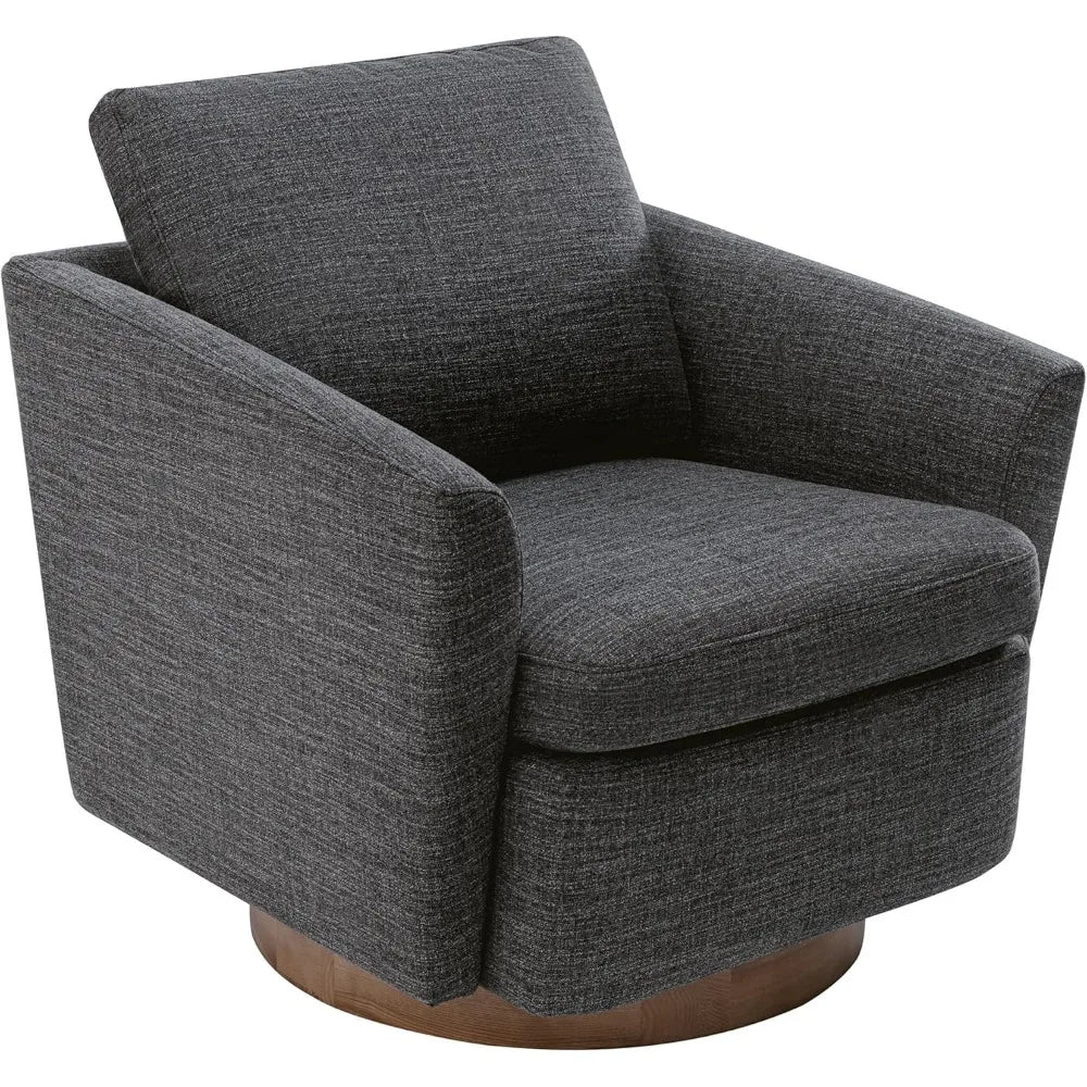 MKDK Swivel Accent Chairs Modern Performance Fabric