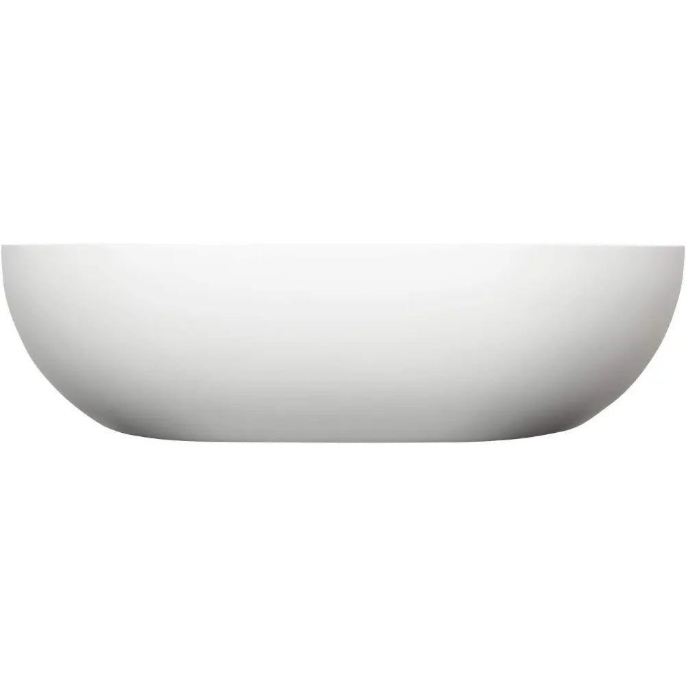 398746 Atria 23" Resin Vessel Bathroom Sink - White