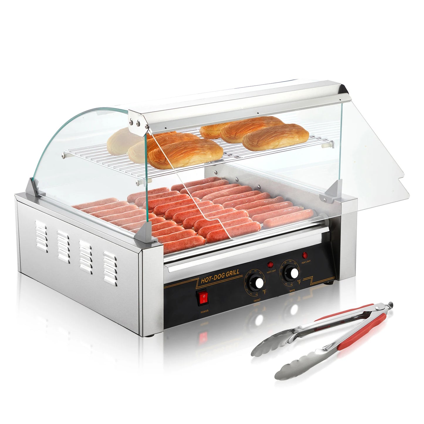 Succebuy Commercial Hot Dog Roller Sausage Maker Barbecue Grill Machine