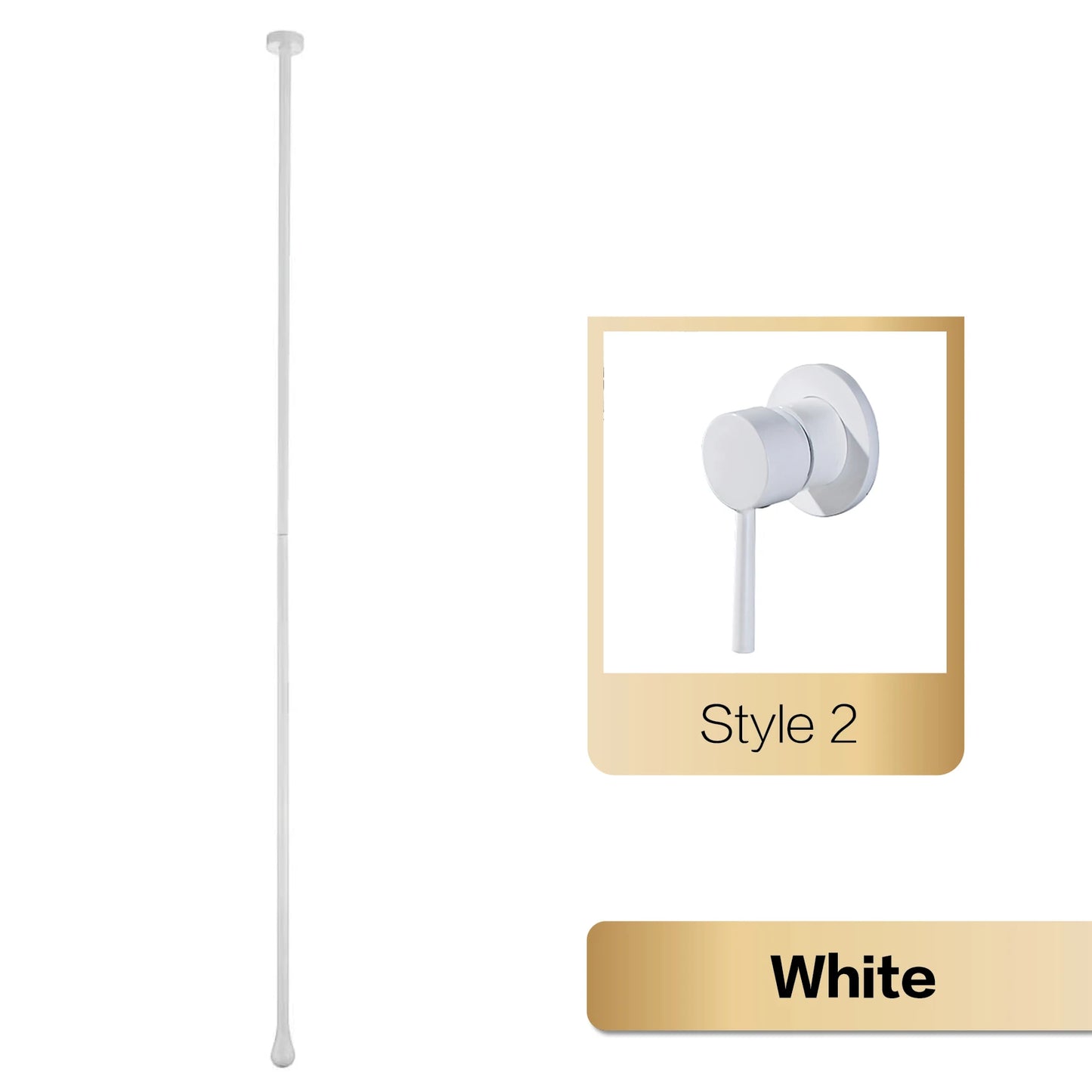 Aitana Luxury Brass Bathroom Faucet Two Hole Wall Mounted