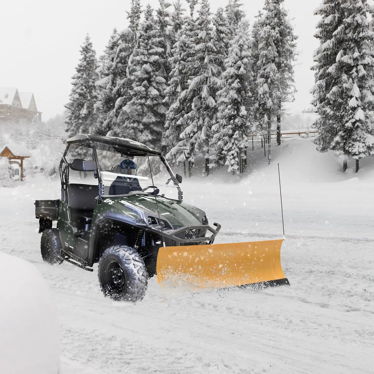 Massimo Universal ATV UTV Snow Plow Kit With Steel Blade