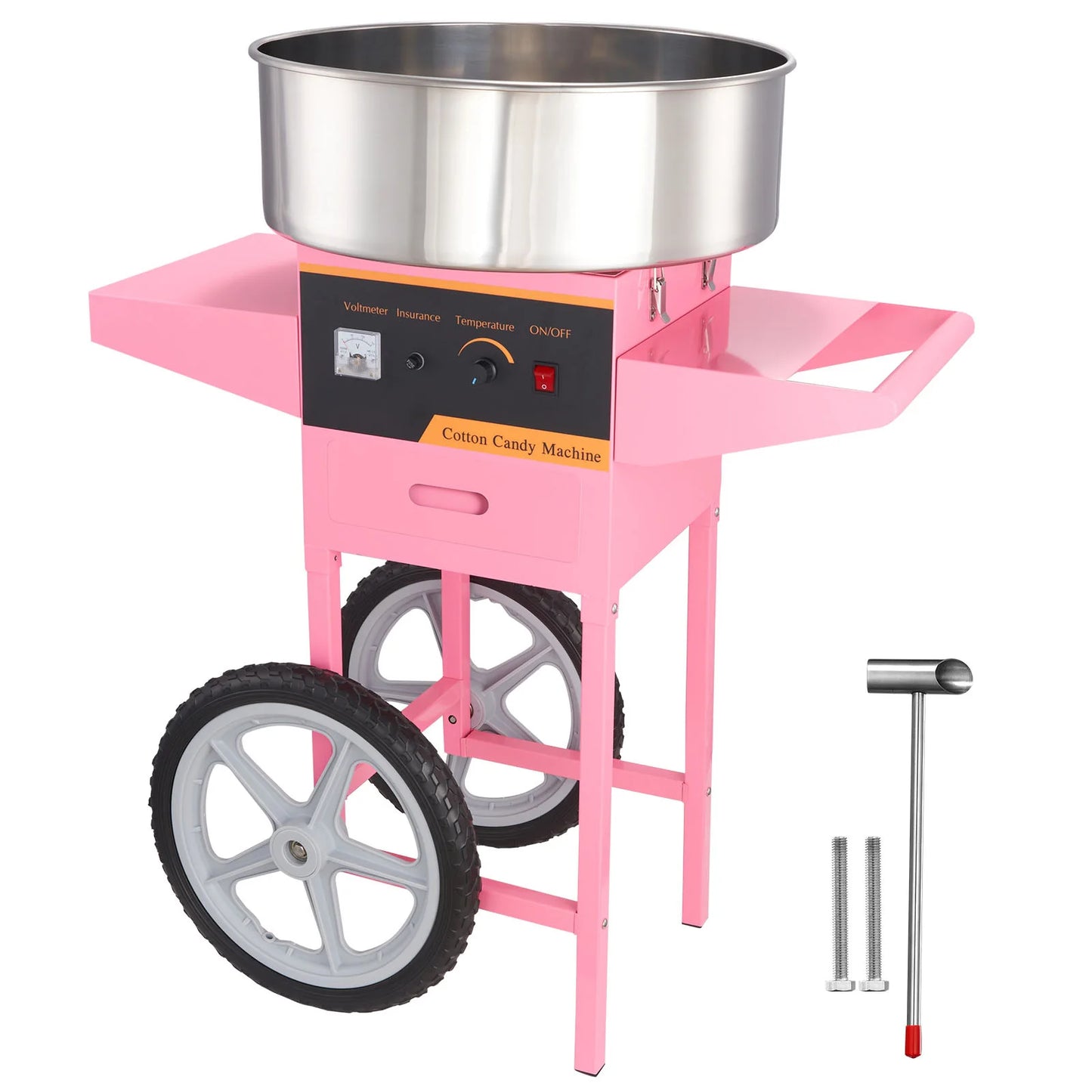 Succebuy Electric Cotton Candy Machine With Cart 1000W