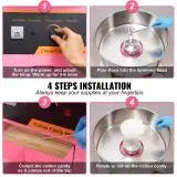 SucceBuy Electric Cotton Candy Machine Stainless Steel Bowl Floss Maker