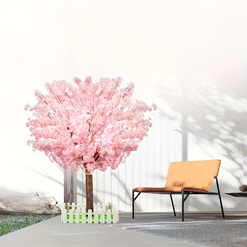 Fujian Cherry Blossom Artificial Tree Indoor Decor Handmade