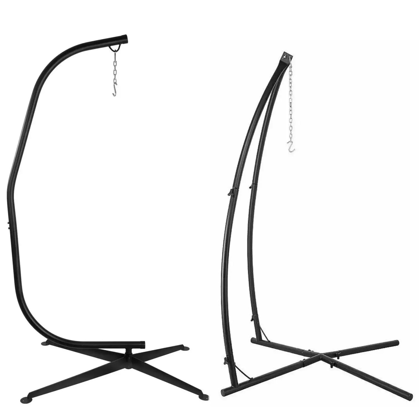 Heavy Duty Metal Hanging Chair Stand 330 Lbs Outdoor