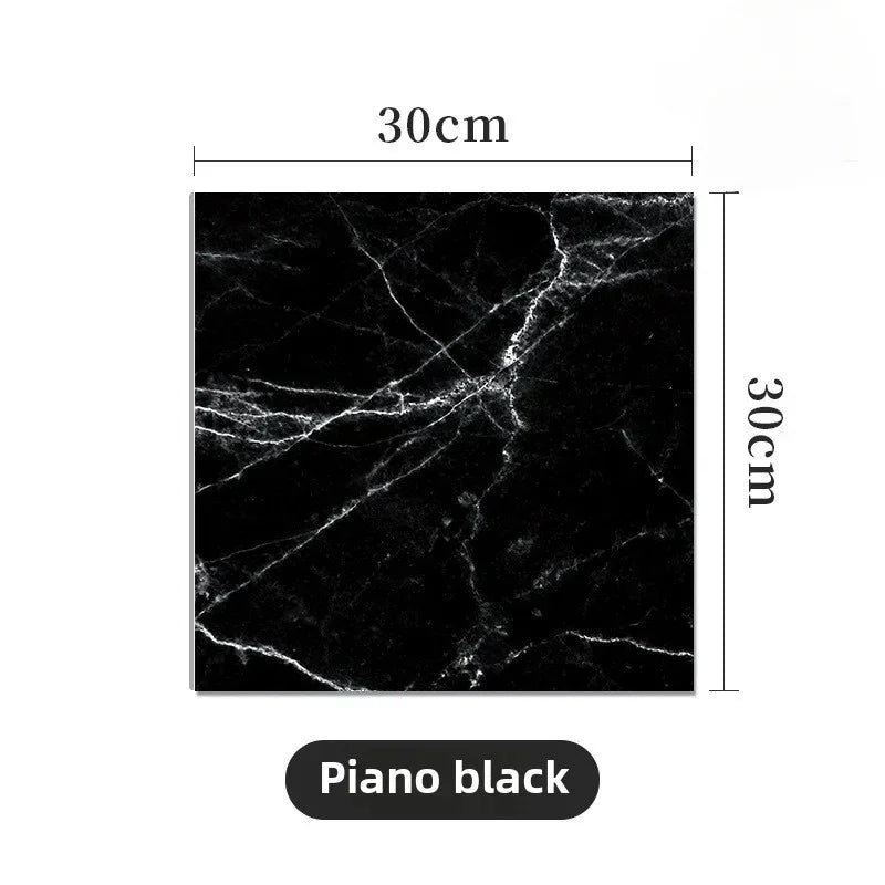 Censor Simulated Thick Marble Tile Floor Sticker PVC Waterproof