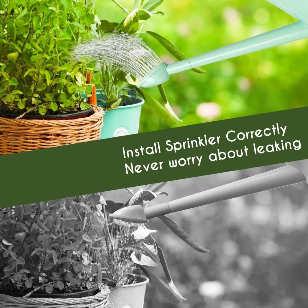 Indoor Plant Watering Can With Long Spout And Removable Nozzle