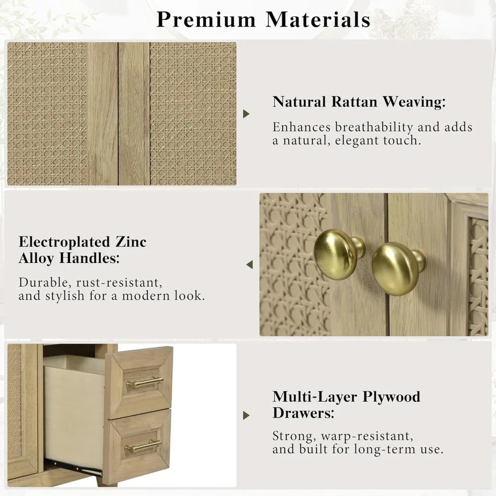 DAFIFY Bathroom Vanity With Sink 2 Doors And Three Drawers