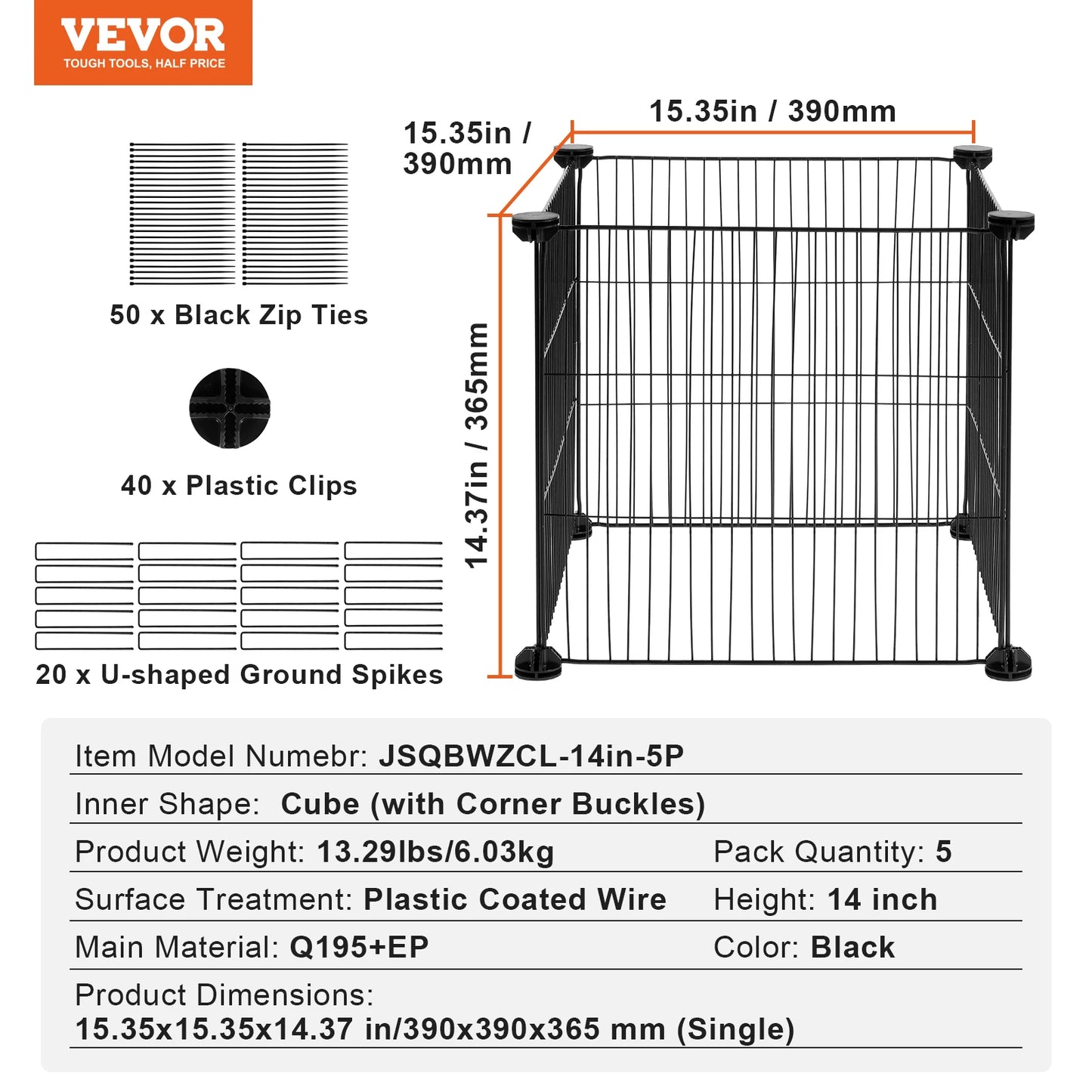 SucceBuy 10 Pack Plant Protectors Animal Exclusion Garden Cages