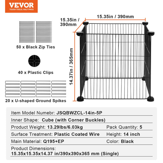 SucceBuy 10 Pack Plant Protectors Animal Exclusion Garden Cages