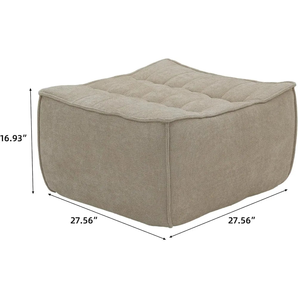 Lazy Floor Sofa Couch, 27.56" Fireside Chair, Bean Bag Chair,Corner Relax LoveSofa Couch Small Couch, Compression Sofa for Livin