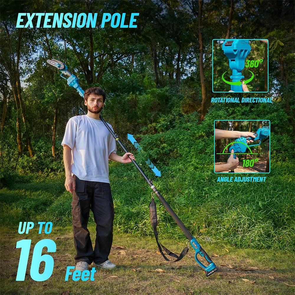 Seesii 2 In 1 Cordless Pole Saw And MiniChainsawPro