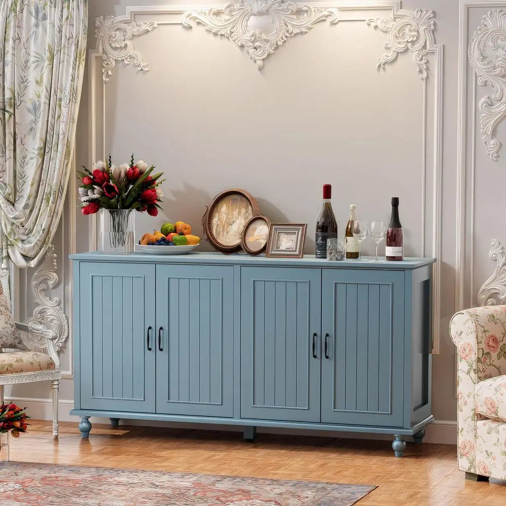 Kitchen Island Cart With Storage On Wheels Two Drawers