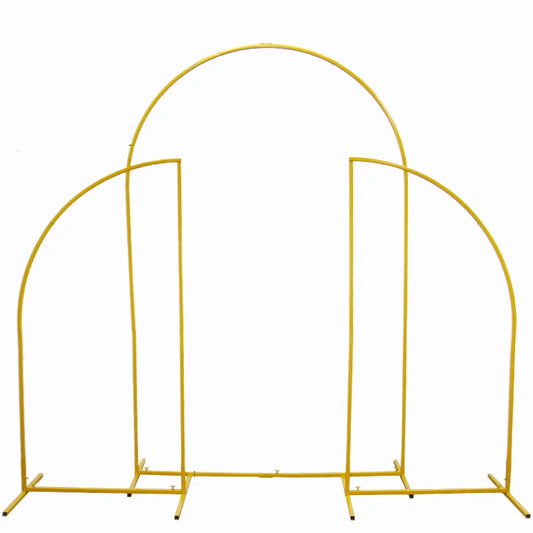 ChangYiMei Metal Wedding Garden Arch Backdrop Stand Balloon Arch