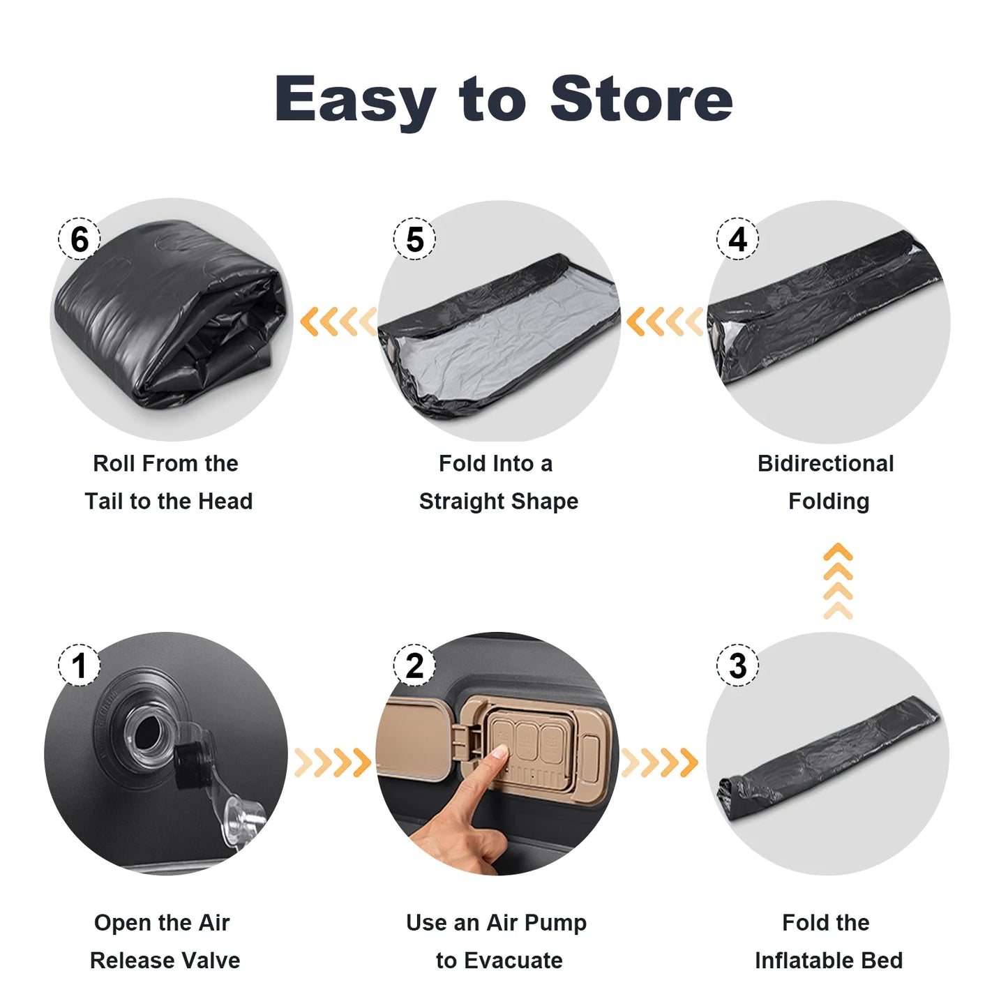 200x150x40cm Automatic Inflatable Mattress With Built In Pump For Camping And Home Indoor Outdoor Use