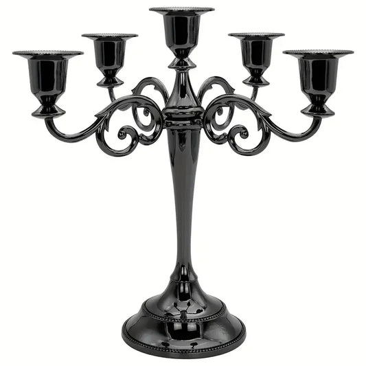 Hign Concerned 5 Arm Candle Holder Candelabra For Tapers