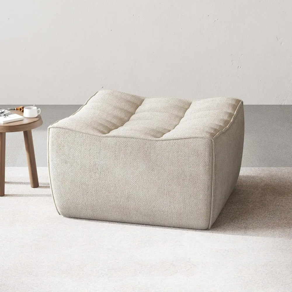 Lazy Floor Sofa Couch, 27.56" Fireside Chair, Bean Bag Chair,Corner Relax LoveSofa Couch Small Couch, Compression Sofa for Livin