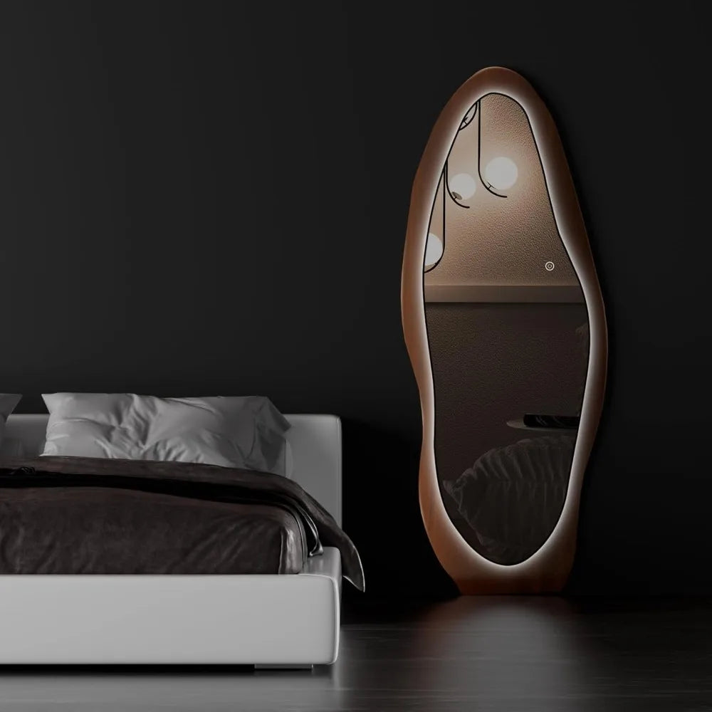 Huanhui LED Full Body Mirror With Lights Shatterproof