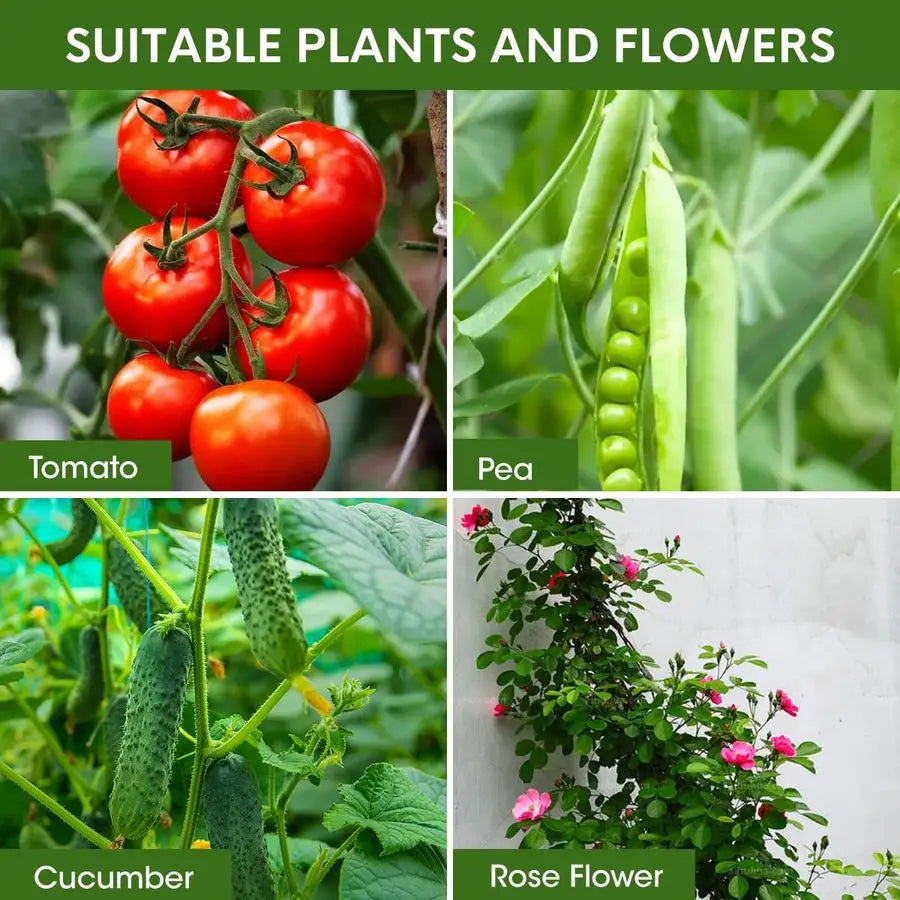 Tomato Cages for Garden, Tomato Trellis for Raised Garden Bed, 51.2 Tall Cage Plant Support for Pots, Gardening Supplies Trellis