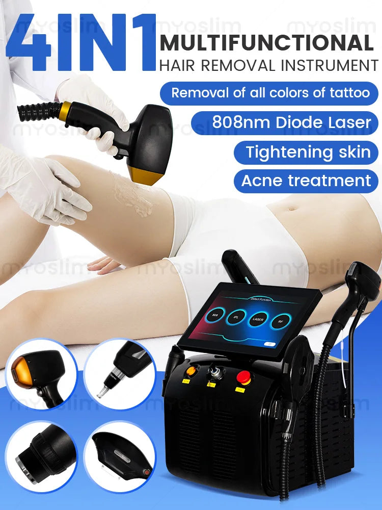 Myoslim 4in1 Diode Laser Pico IPL RF Beauty Device