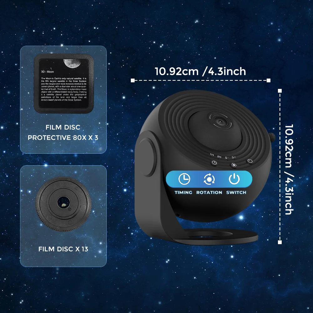 Aiopp Star Projector 13 In 1 Planetarium Galaxy Night Light