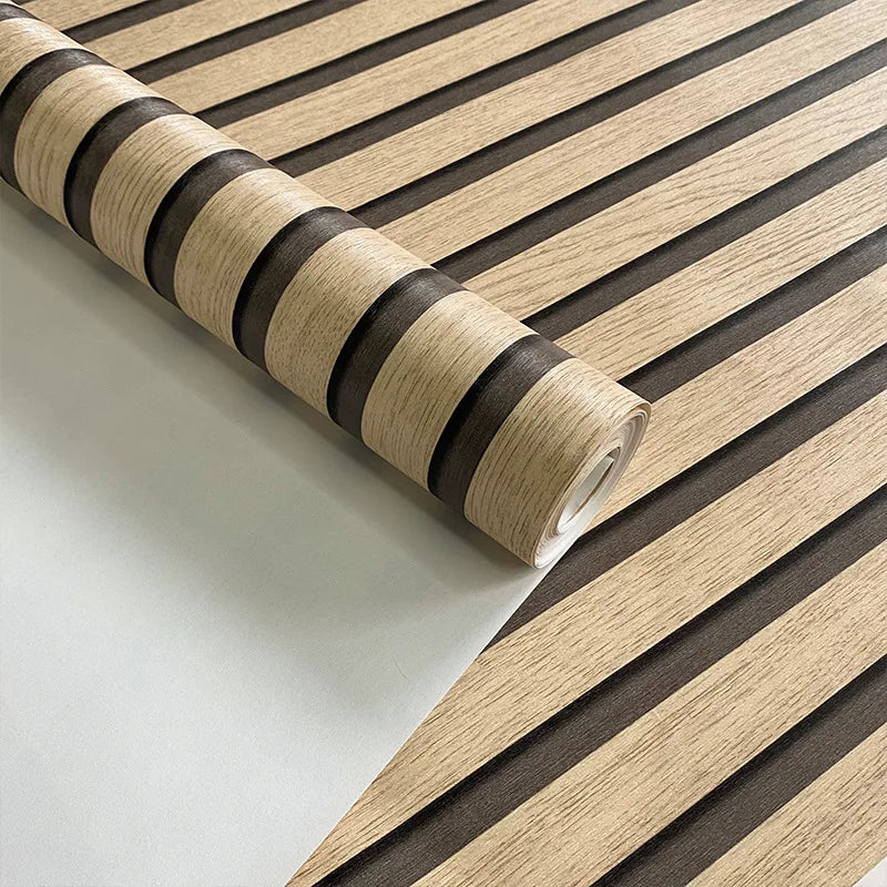 High-concerned Self-Adhesive Wood Grain PVC Wallpaper Roll
