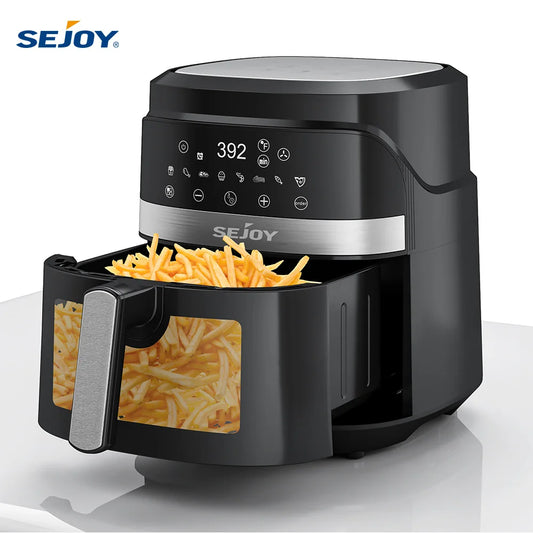 Sejoy 8In1 Air Fryer With Ceramic Coating 6L Capacity