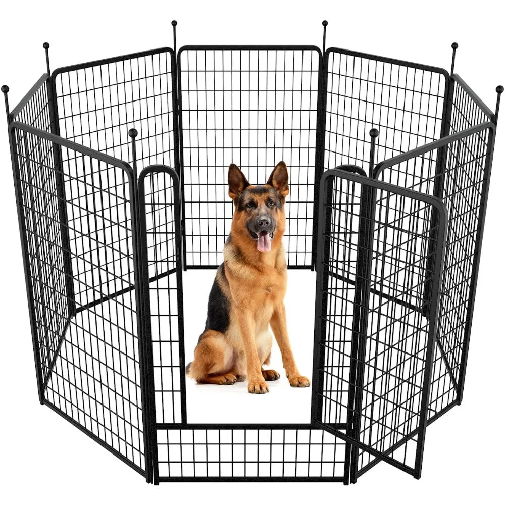 DAFIFY Rollick Dog Playpen for Yard and RV Camping Patented