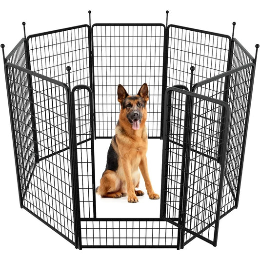 DAFIFY Rollick Dog Playpen for Yard and RV Camping Patented